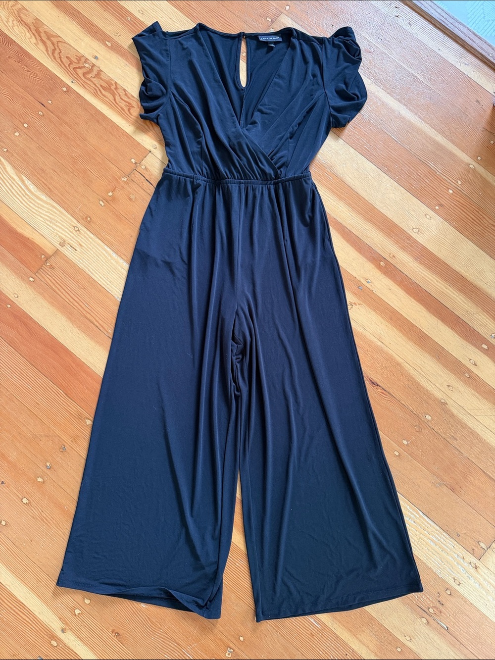 Lane Bryant Black Wide Leg Jumpsuit 14/16